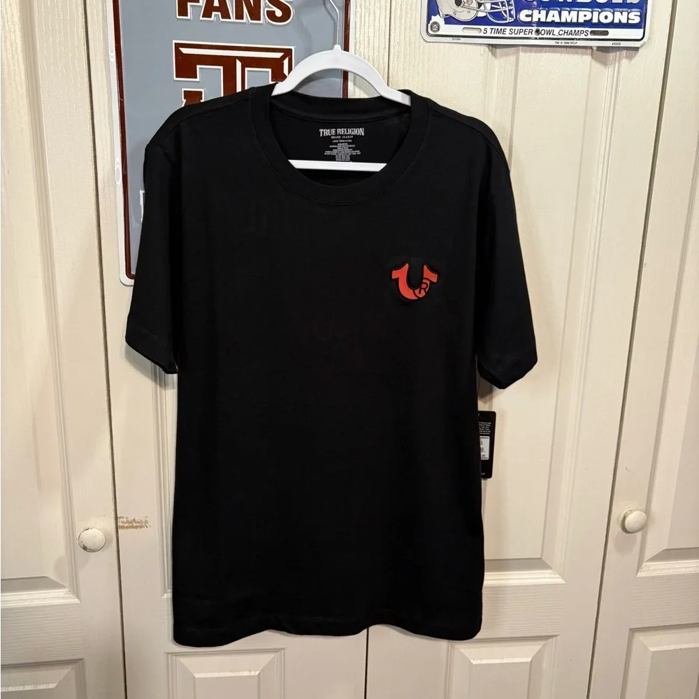 True Religion Black Graphic Tee